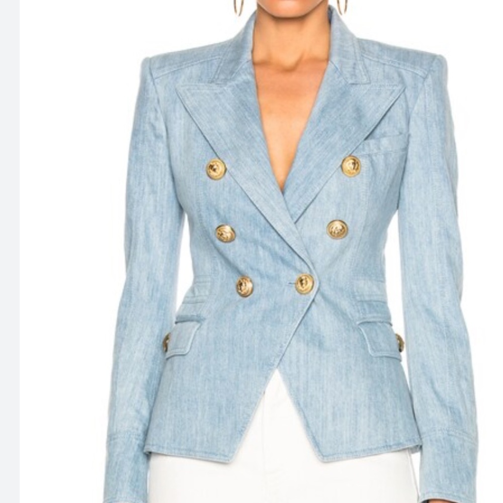 Balmain Double Breasted Blazer